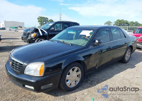 2000 Cadillac Deville Dts from USA, damaged, VIN 1G6KF5794YU156008